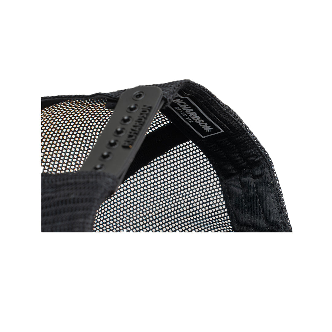 Classic Black Richardson 112 Trucker
