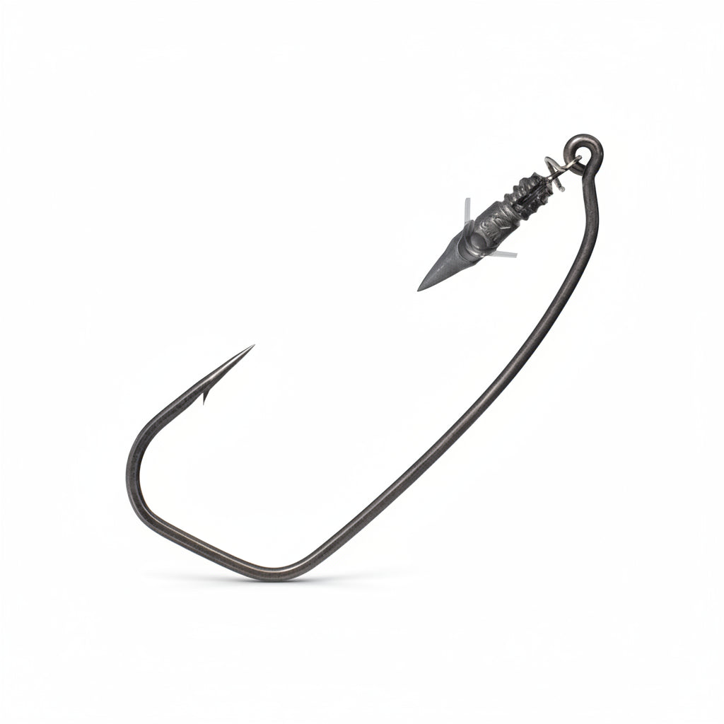 2 0 weighted hook BKK Armor Point Permalock Weighted Hook 3/0
