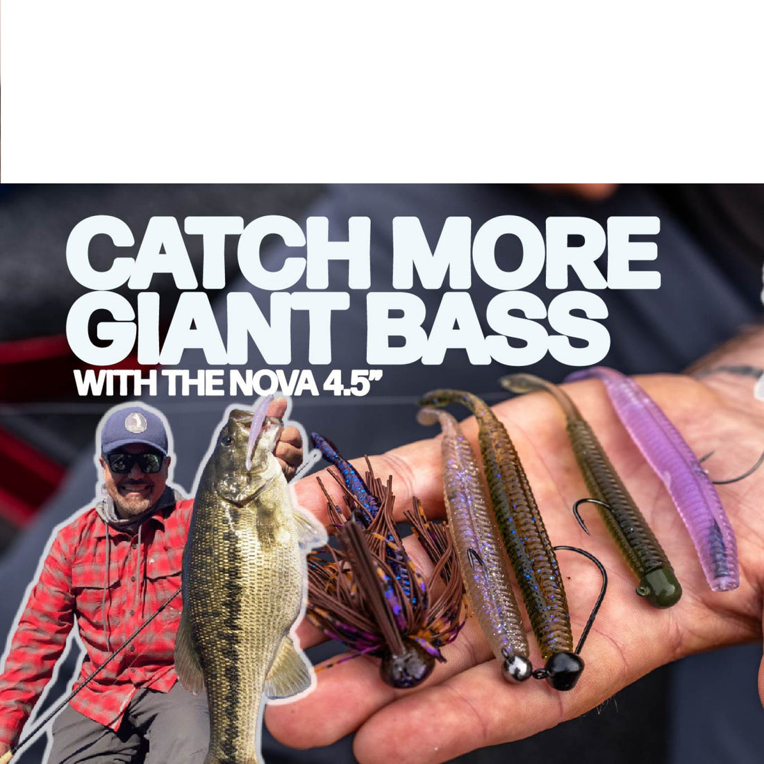 THE NOVA 4.5" - YOU WILL NEVER RIG ANOTHER NEKO WORM THE SAME AGAIN