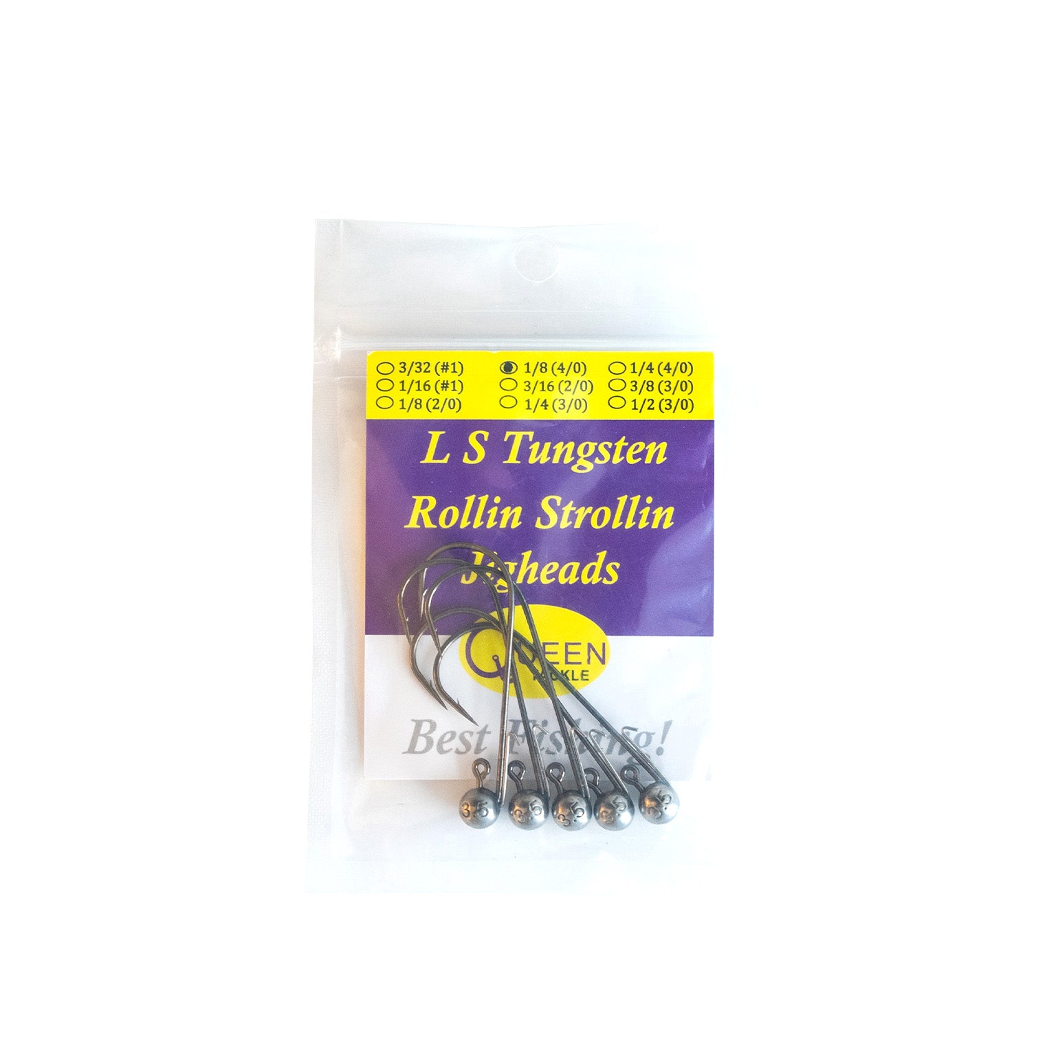 Queen Tackle Tungsten Rollin' Strollin' Jigheads